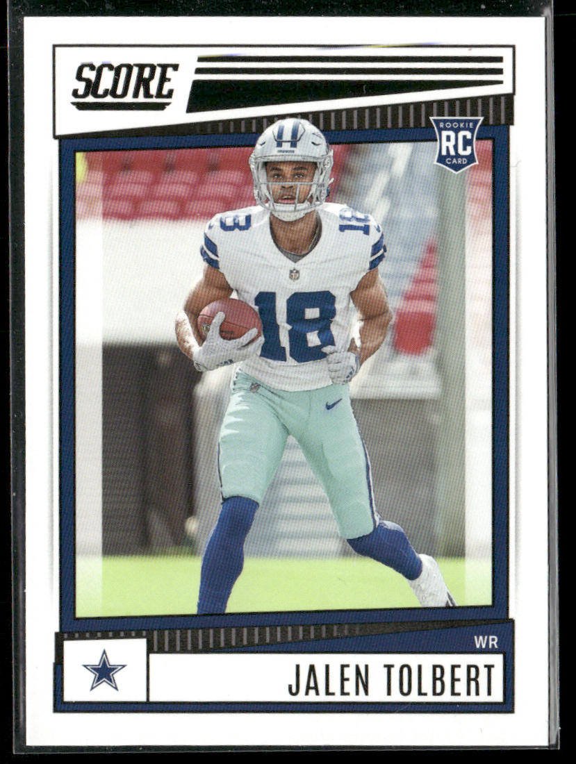Jalen Tolbert 2022 Score #385 RC Dallas Cowboys