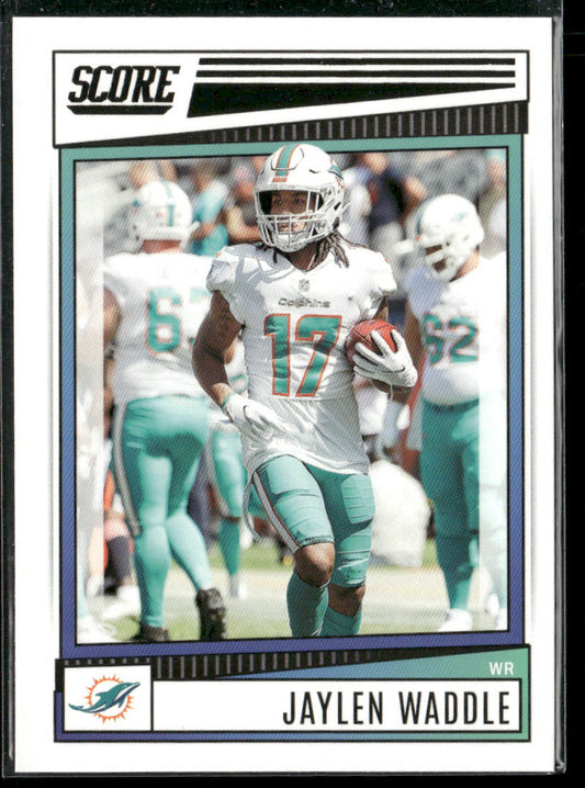 Jaylen Waddle 2022 Score #272 Miami Dolphins
