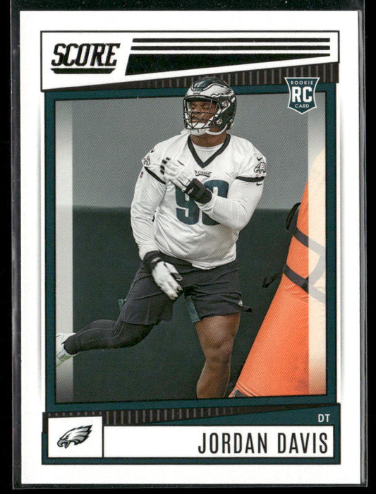 Jordan Davis 2022 Score #357 RC Philadelphia Eagles