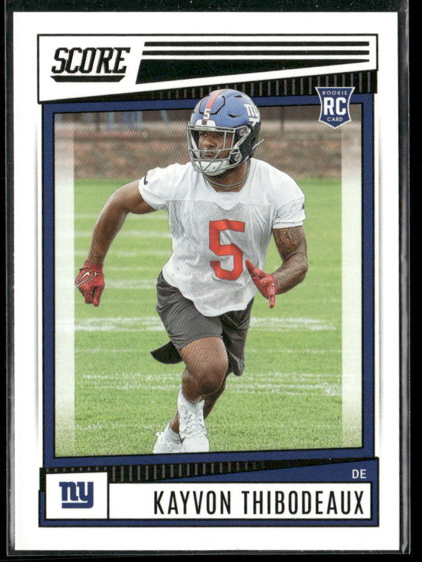 Kayvon Thibodeaux 2022 Score #308 RC New York Giants
