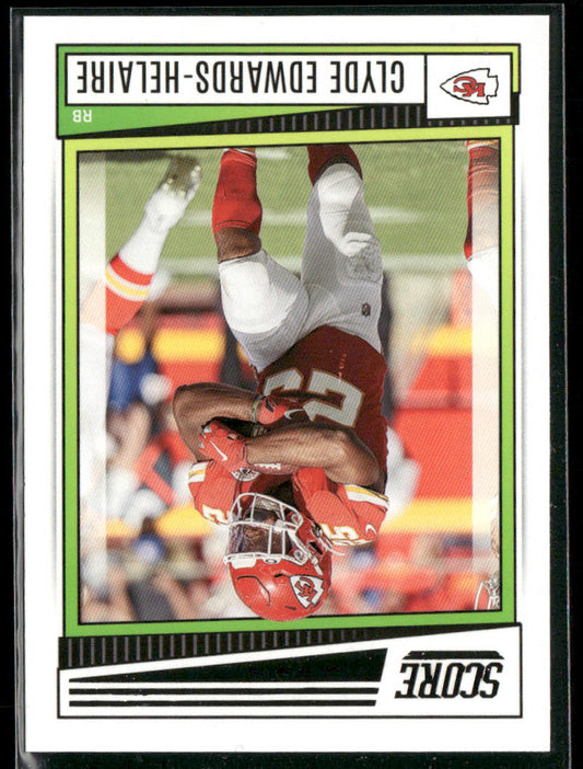 Clyde Edwards-Helaire 2022 Score #117 Kansas City Chiefs