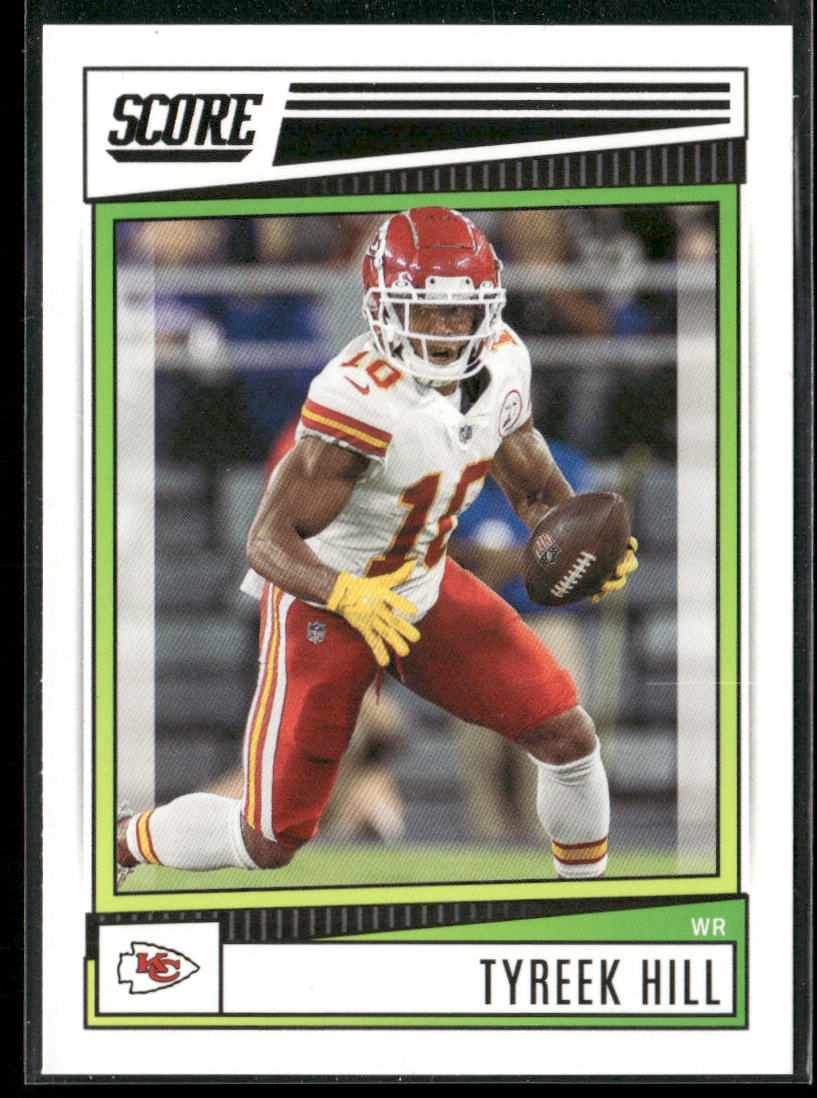 Tyreek Hill 2022 Score #113 Kansas City Chiefs