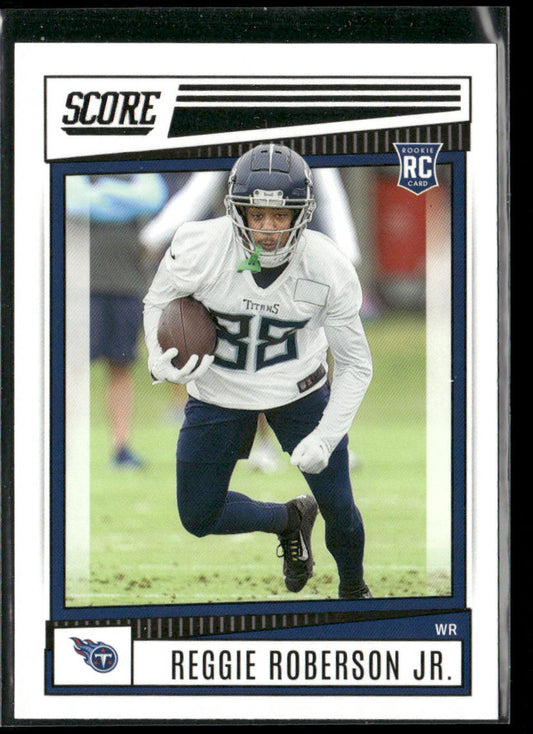 Reggie Roberson Jr. 2022 Score #397 RC Tennessee Titans