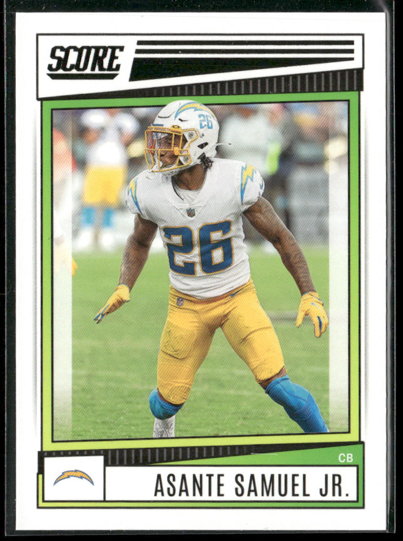 Asante Samuel Jr. 2022 Score #140 Los Angeles Chargers