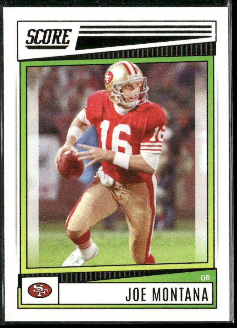 Joe Montana 2022 Score #171 San Francisco 49ers