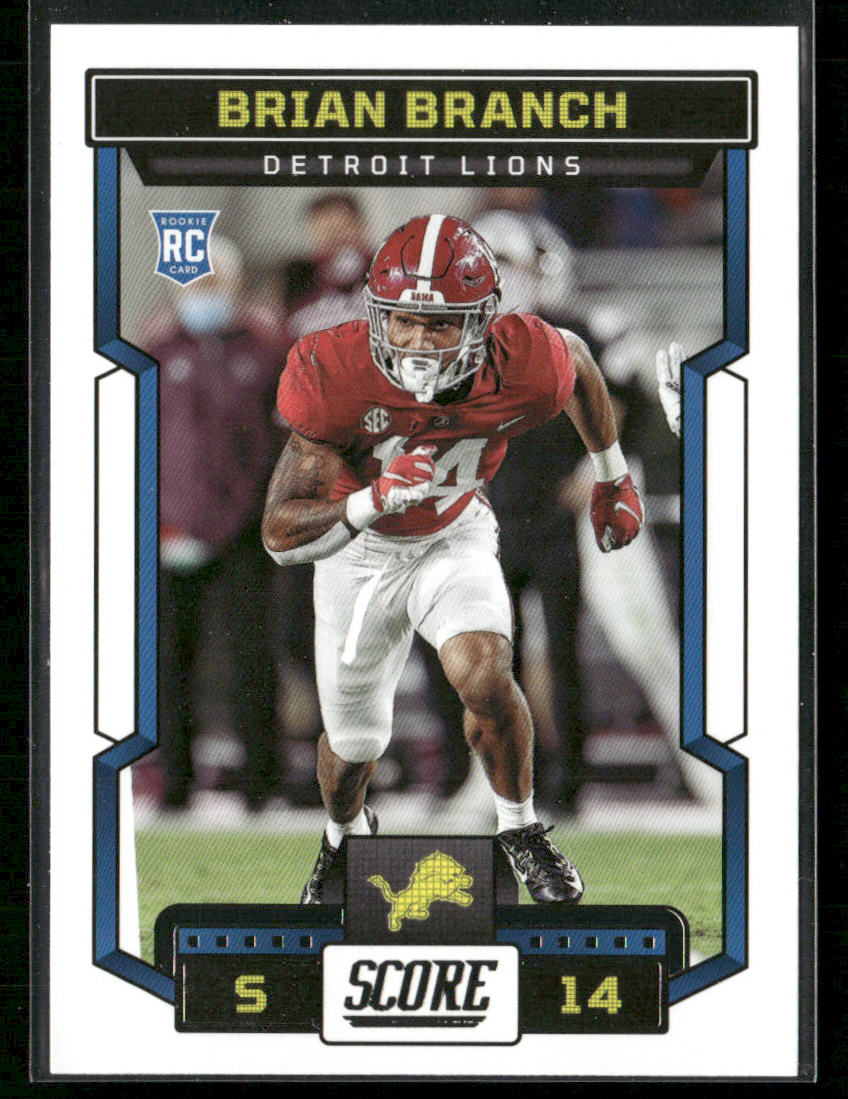 Brian Branch 2023 Score #380 RC Detroit Lions