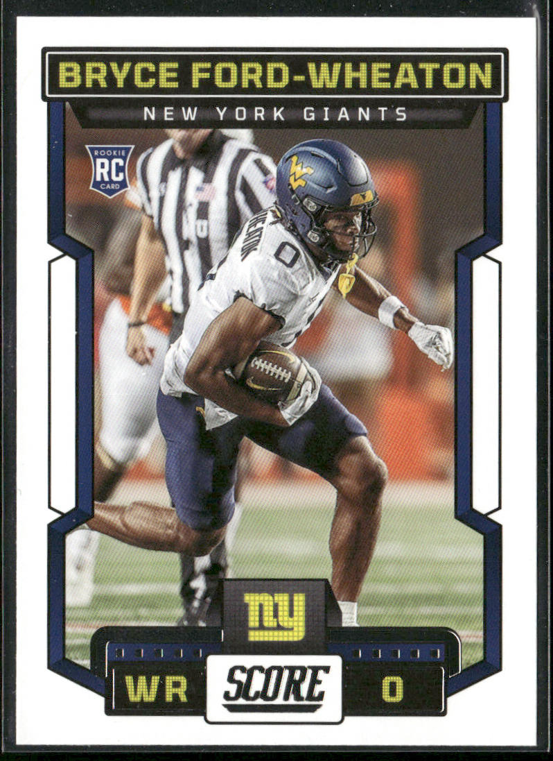Bryce Ford-Wheaton 2023 Score #365 RC New York Giants