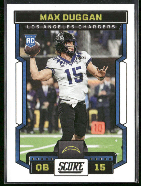 Max Duggan 2023 Score #308 RC Los Angeles Chargers