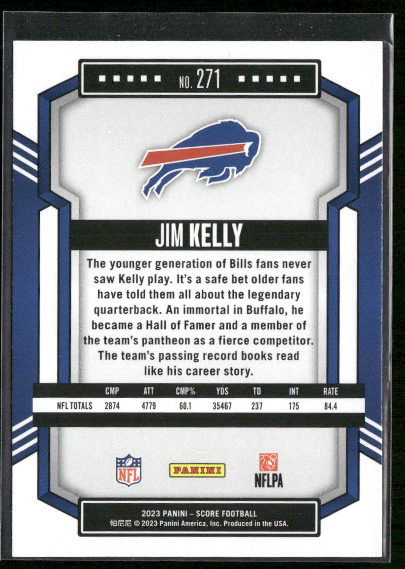 Jim Kelly 2023 Score #271 Buffalo Bills