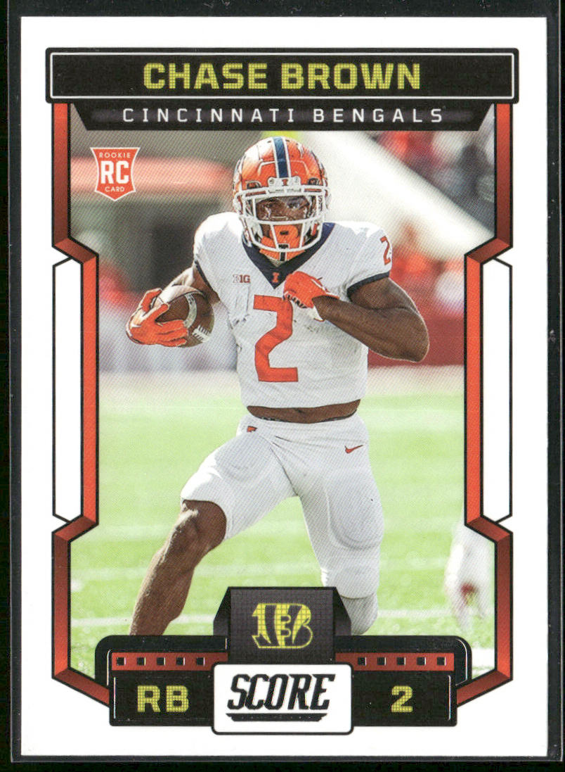 Chase Brown 2023 Score #323 RC Cincinnati Bengals