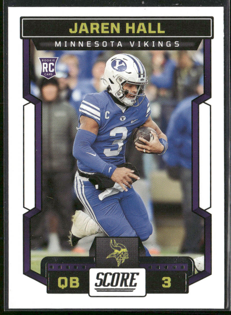 Jaren Hall 2023 Score #311 RC Minnesota Vikings