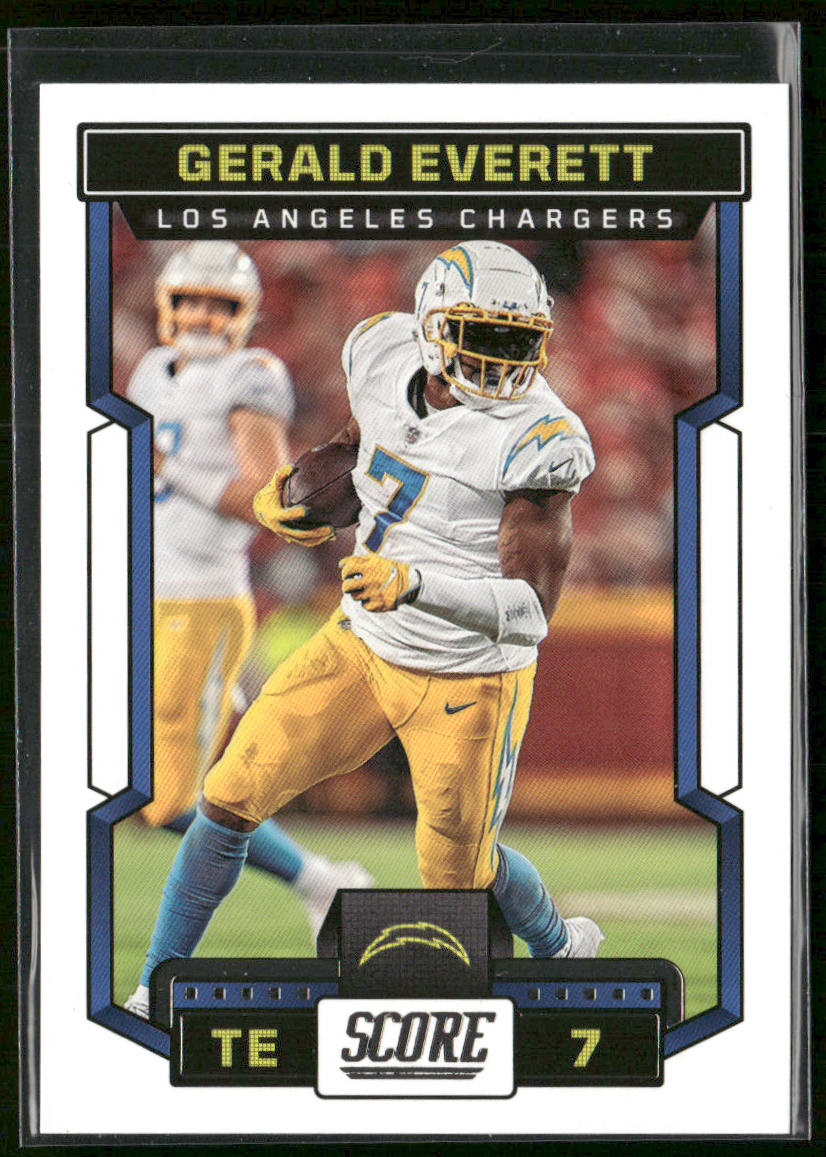 Gerald Everett 2023 Score #148 Los Angeles Chargers