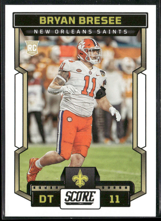 Bryan Bresee 2023 Score #371 RC New Orleans Saints