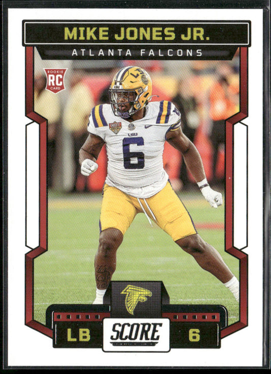 Mike Jones Jr. 2023 Score #395 RC Atlanta Falcons