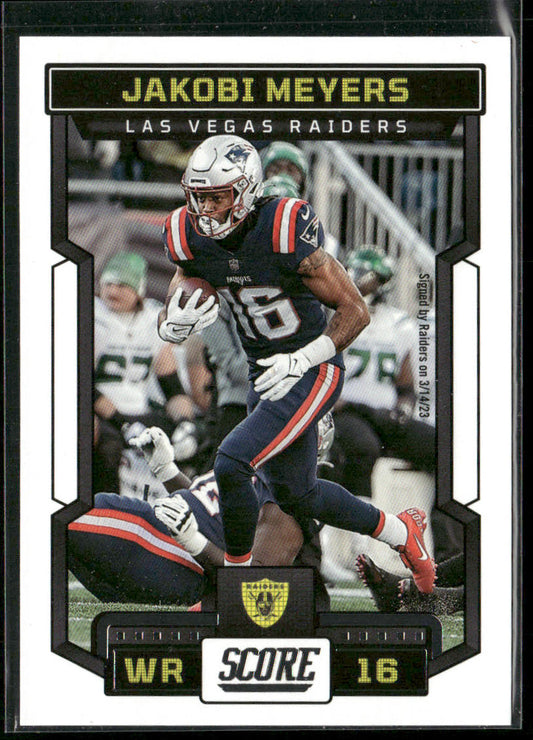 Jakobi Meyers 2023 Score #284 Las Vegas Raiders