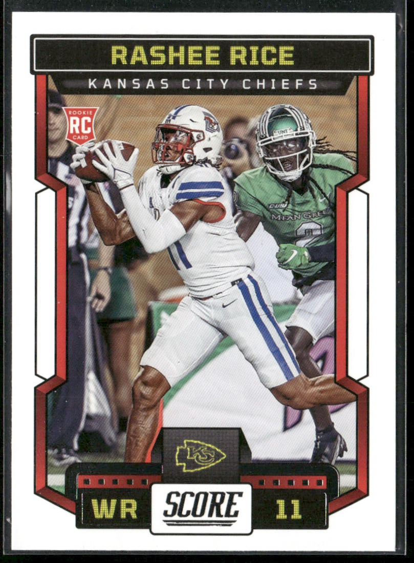 Rashee Rice 2023 Score #352 RC Kansas City Chiefs