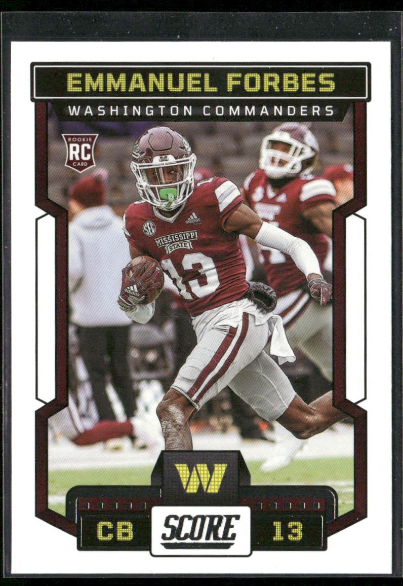 Emmanuel Forbes 2023 Score #387 RC Washington Commanders