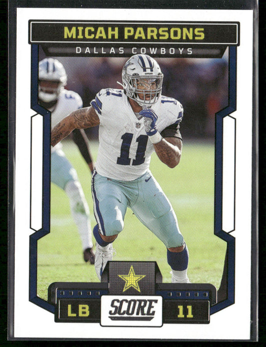 Micah Parsons 2023 Score #230 Dallas Cowboys