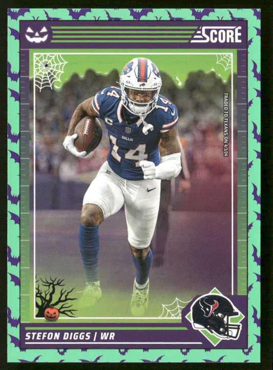 Stefon Diggs 2024 Score-A-Treat A-Treat - Green Bats #31 Houston Texans
