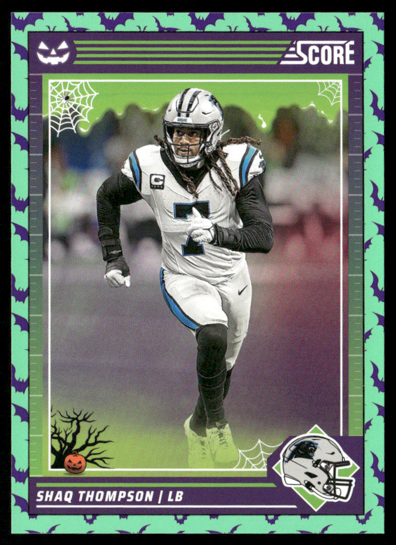Shaq Thompson 2024 Score-A-Treat A-Treat - Green Bats #43 Carolina Panthers