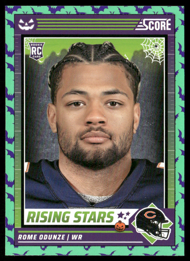 Rome Odunze 2024 Score-A-Treat A-Treat - Rising Stars Green Bats #44 Bears