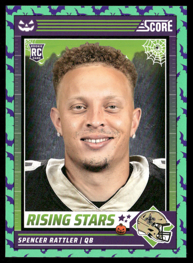 Spencer Rattler 2024 Score-A-Treat A-Treat - Rising Stars Green Bats #45 Saints