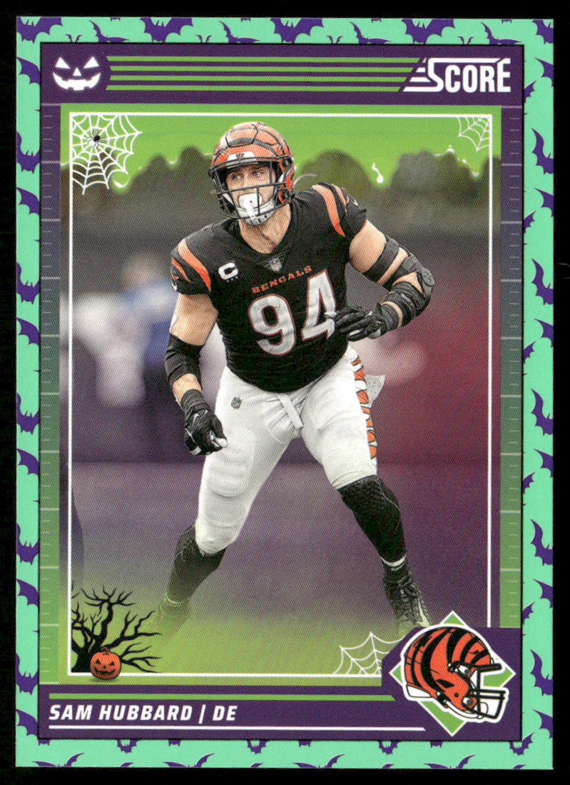 Sam Hubbard 2024 Score-A-Treat A-Treat - Green Bats #60 Cincinnati Bengals