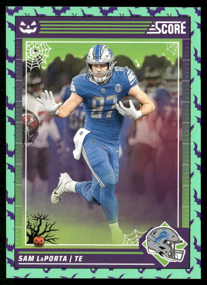 Sam LaPorta 2024 Score-A-Treat A-Treat - Green Bats #95 Detroit Lions