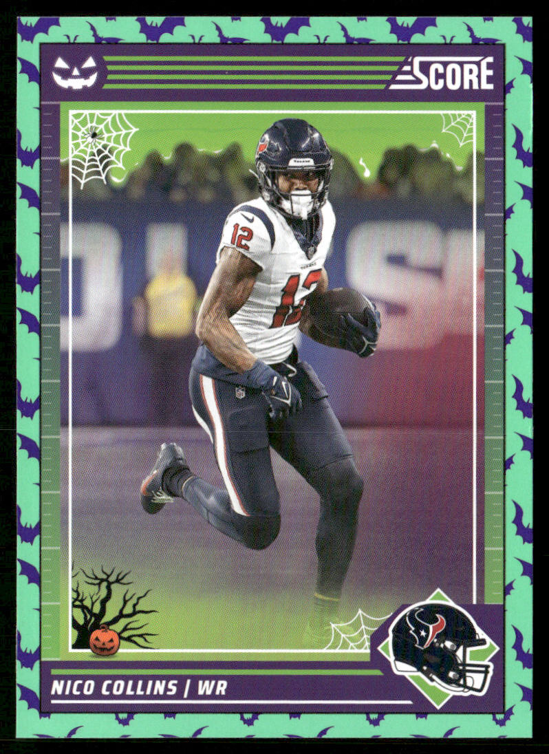 Nico Collins 2024 Score-A-Treat A-Treat - Green Bats #112 Houston Texans