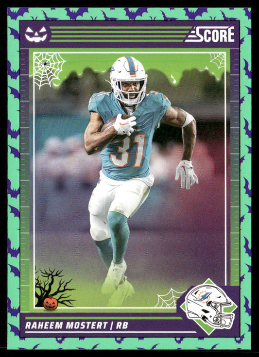 Raheem Mostert 2024 Score-A-Treat A-Treat - Green Bats #175 Miami Dolphins