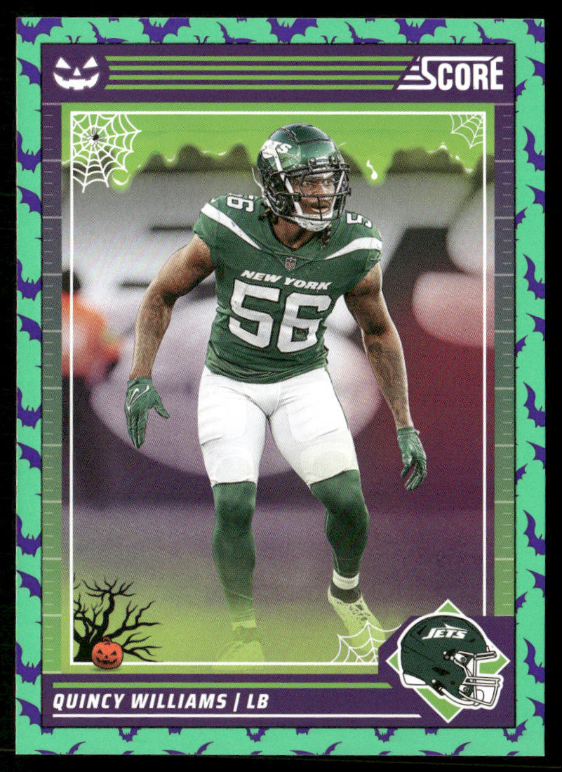 Quincy Williams 2024 Score-A-Treat A-Treat - Green Bats #221 New York Jets