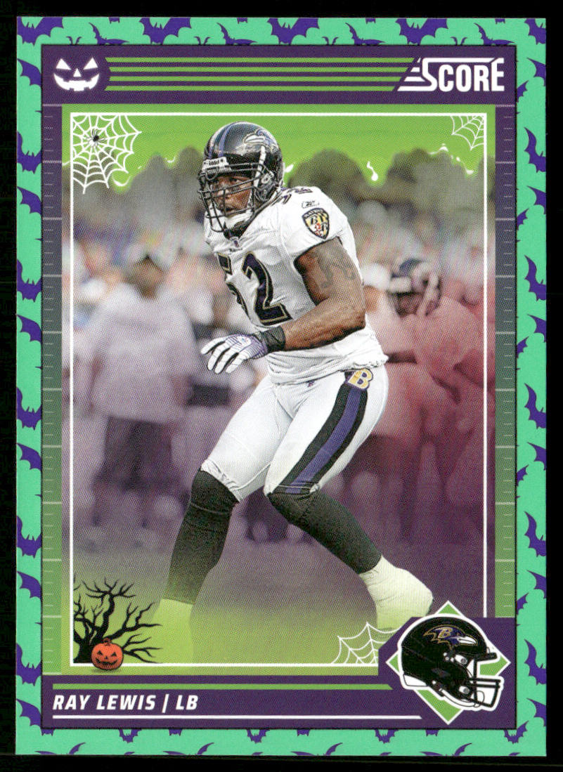 Ray Lewis 2024 Score-A-Treat A-Treat - Green Bats #290 Baltimore Ravens