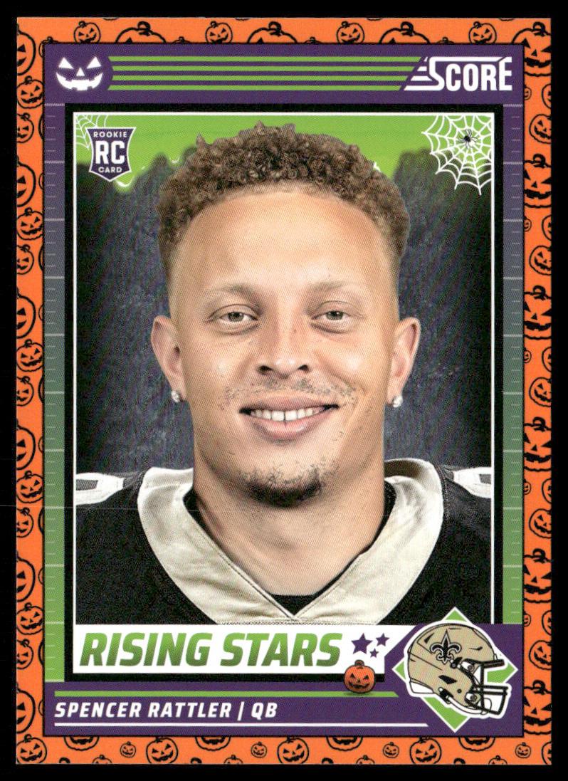 Spencer Rattler 2024 Score-A-Treat A-Treat - Rising Stars Green Bats #45 New Orleans Saints
