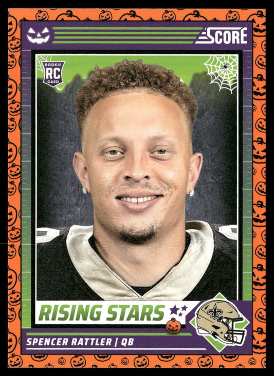 Spencer Rattler 2024 Score-A-Treat A-Treat - Rising Stars Green Bats #45 New Orleans Saints