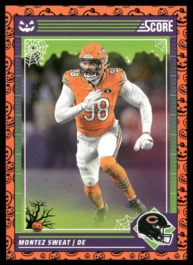 Montez Sweat 2024 Score-A-Treat A-Treat - Green Bats #51 Chicago Bears