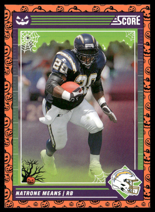 Natrone Means 2024 Score-A-Treat #170 San Diego Chargers