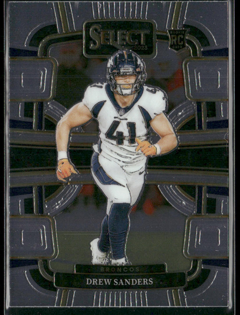Drew Sanders 2023 Panini Select #30 RC Denver Broncos