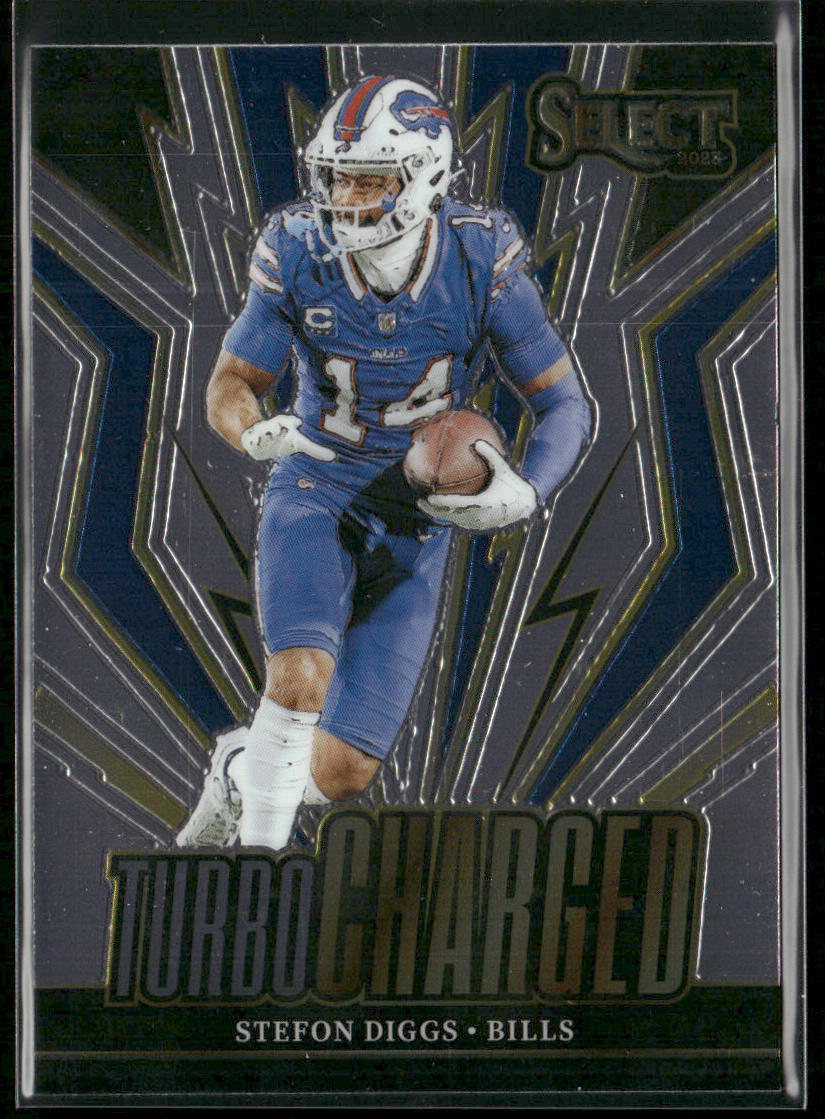 Stefon Diggs 2023 Panini Select Turbocharged #TUR-SDI Buffalo Bills
