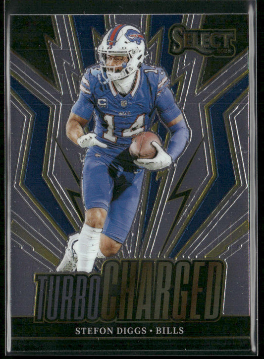Stefon Diggs 2023 Panini Select Turbocharged #TUR-SDI Buffalo Bills