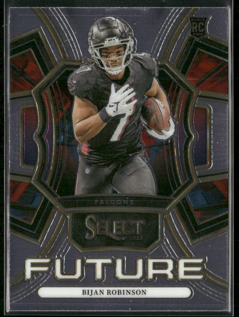 Bijan Robinson 2023 Panini Select Select Future #FUT-BRO Atlanta Falcons