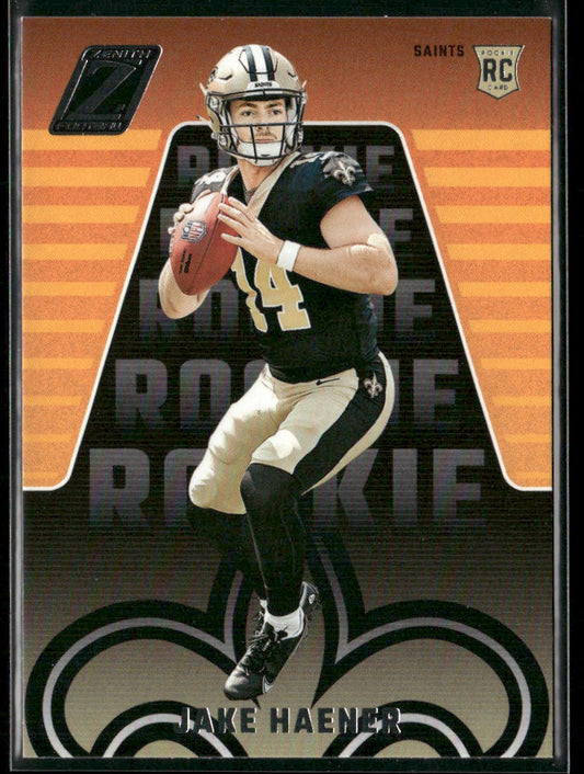 Jake Haener 2023 Panini Zenith Retail #145 RC New Orleans Saints