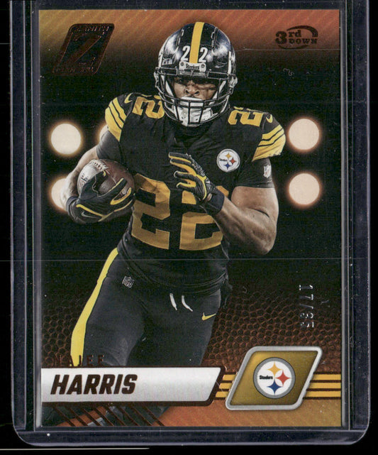 Najee Harris 2023 Panini Zenith 3rd Down #86 SN Pittsburgh Steelers