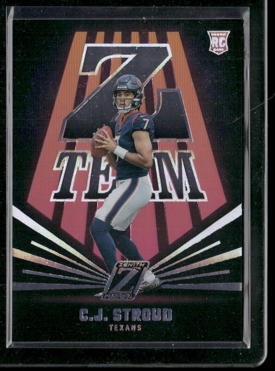 C.J. Stroud 2023 Panini Zenith Z-Team #23 Houston Texans