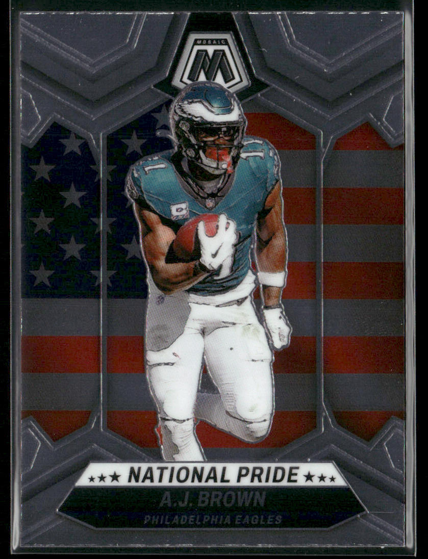 A.J. Brown 2024 Panini Mosaic #265 Philadelphia Eagles