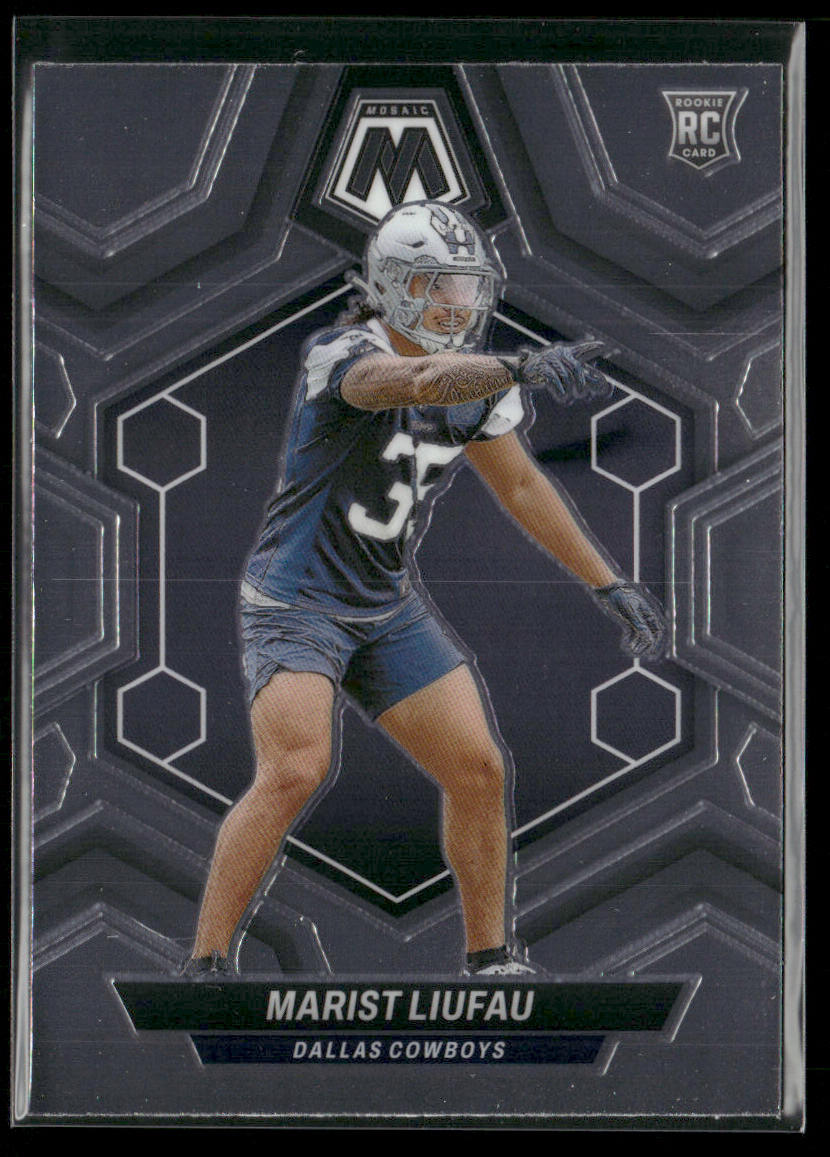 Marist Liufau 2024 Panini Mosaic #370 RC Dallas Cowboys