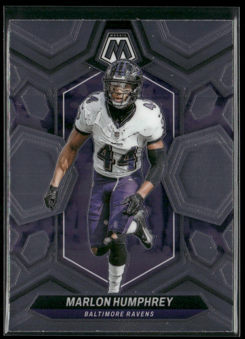 Marlon Humphrey 2024 Panini Mosaic #20 Baltimore Ravens