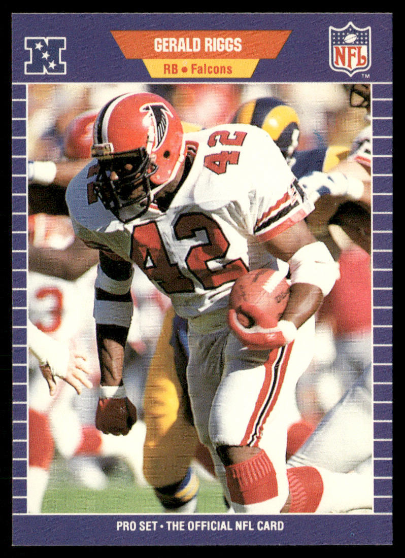 Gerald Riggs 1989 Pro Set #14 Atlanta Falcons