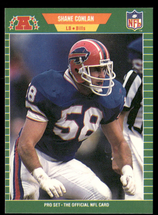 Shane Conlan 1989 Pro Set #19 Buffalo Bills