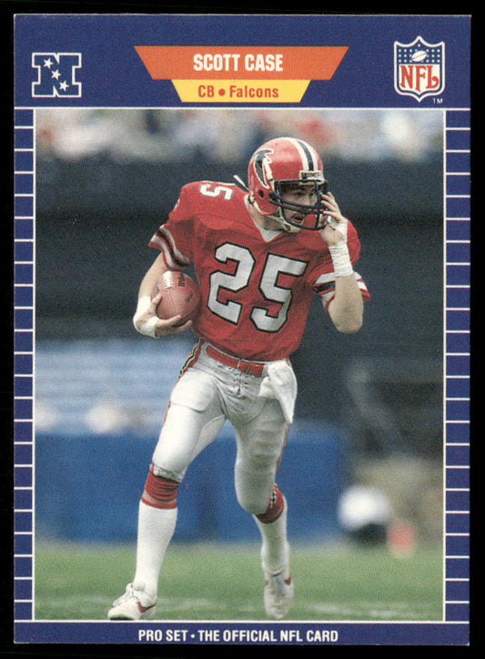 Scott Case 1989 Pro Set #5 RC Atlanta Falcons