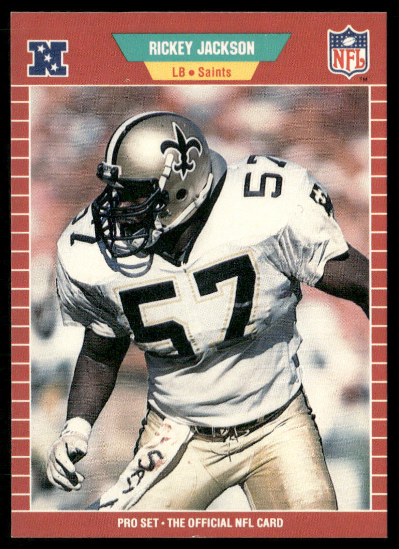 Rickey Jackson 1989 Pro Set #270 New Orleans Saints